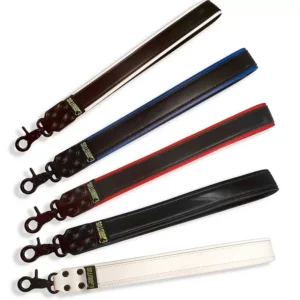 Vegan Short Leash Black Red Blue White Vegan Short Leash Black Red Blue White