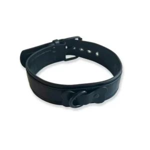 Vegan Puppy Collar Black Red Blue White Vegan Puppy Collar Black Red Blue White