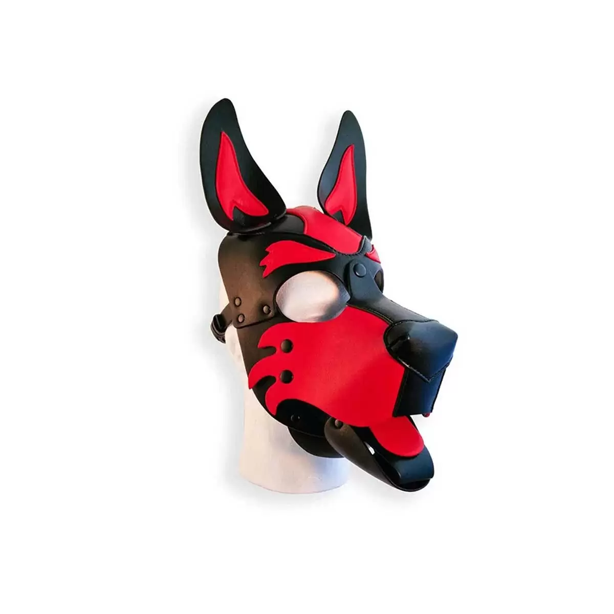 Vegan Pup Hood Black Red Blue White Vegan Pup Hood Black Red Blue White