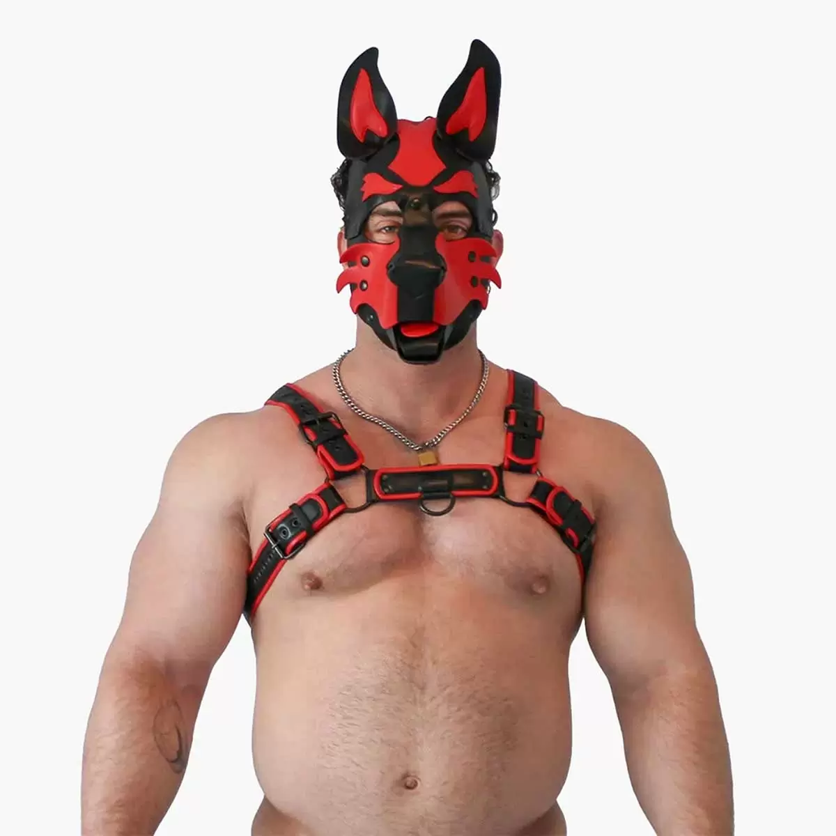 Vegan Pup Hood Black Red Blue White Vegan Pup Hood Black Red Blue White
