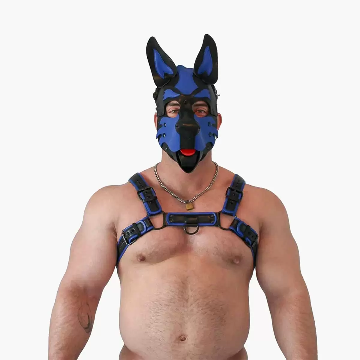 Vegan Pup Hood Black Red Blue White Vegan Pup Hood Black Red Blue White