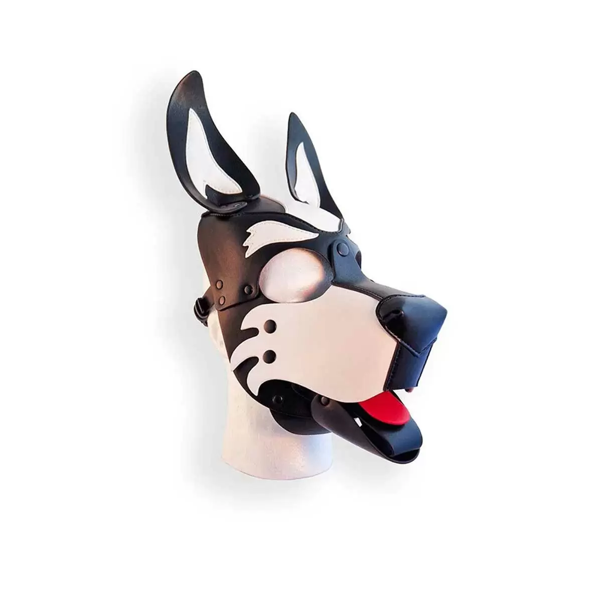 Vegan Pup Hood Black Red Blue White Vegan Pup Hood Black Red Blue White