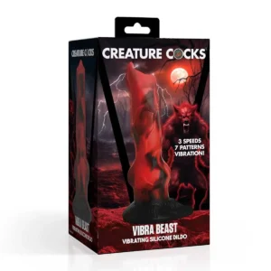 Vibra Beast Vibrating Silicone Dildo Vibra Beast Vibrating Silicone Dildo
