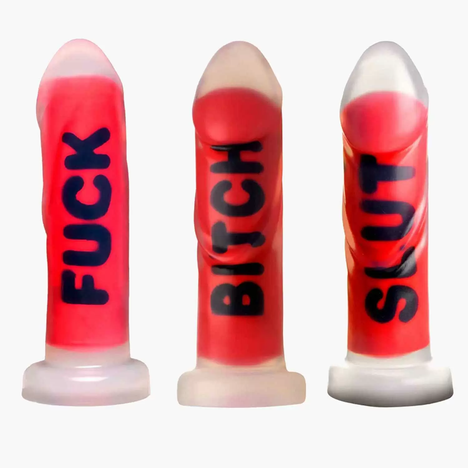 B*TCH F*CK SL*T Silicone Dildo B*TCH F*CK SL*T Silicone Dildo