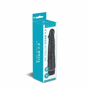 Titan Realistic Vibrator Black Titan Realistic Vibrator Black
