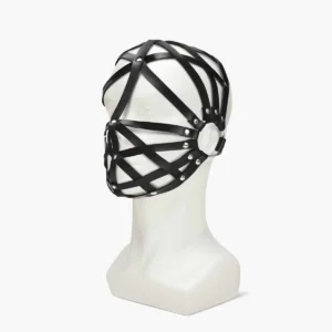 Black Web Hood Mask Black Web Hood Mask