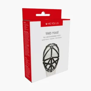 Black Web Hood Mask Black Web Hood Mask
