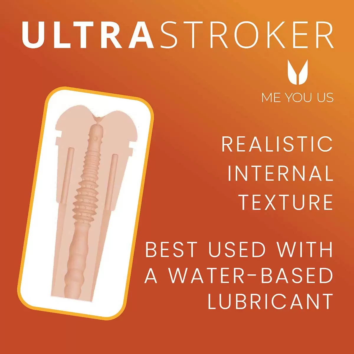 Anal Stroker 1 Vanilla Caramel Anal Stroker 1 Vanilla Caramel