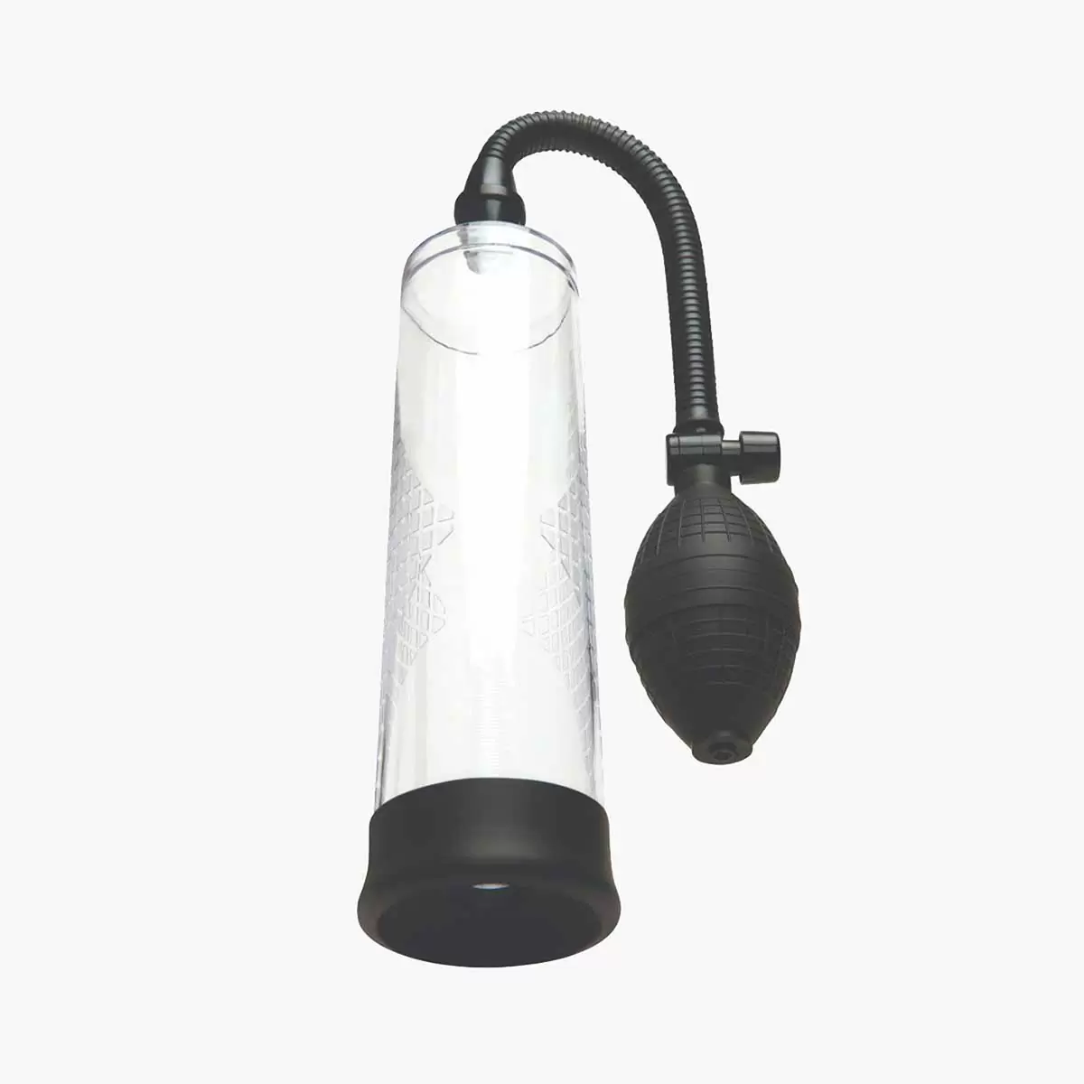 Pumped Up Suction Penis Pump Clear Black Blue Pumped Up Suction Penis Pump Clear Black Blue