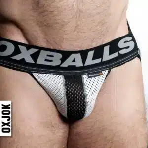 Ox Jok Airmesh Jock Strap Ice White Ox Jok Airmesh Jock Strap Ice White