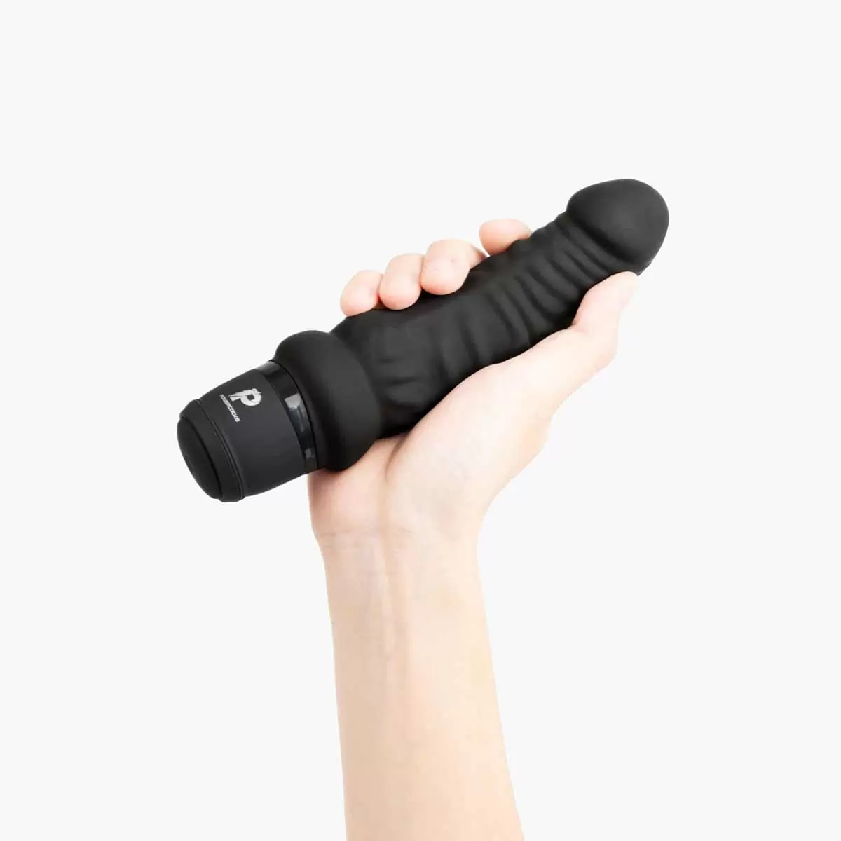 6.5″ Realistic Vibrator Black Flesh 6in 6.5in 6.5″ Realistic Vibrator Black Flesh 6in 6.5in