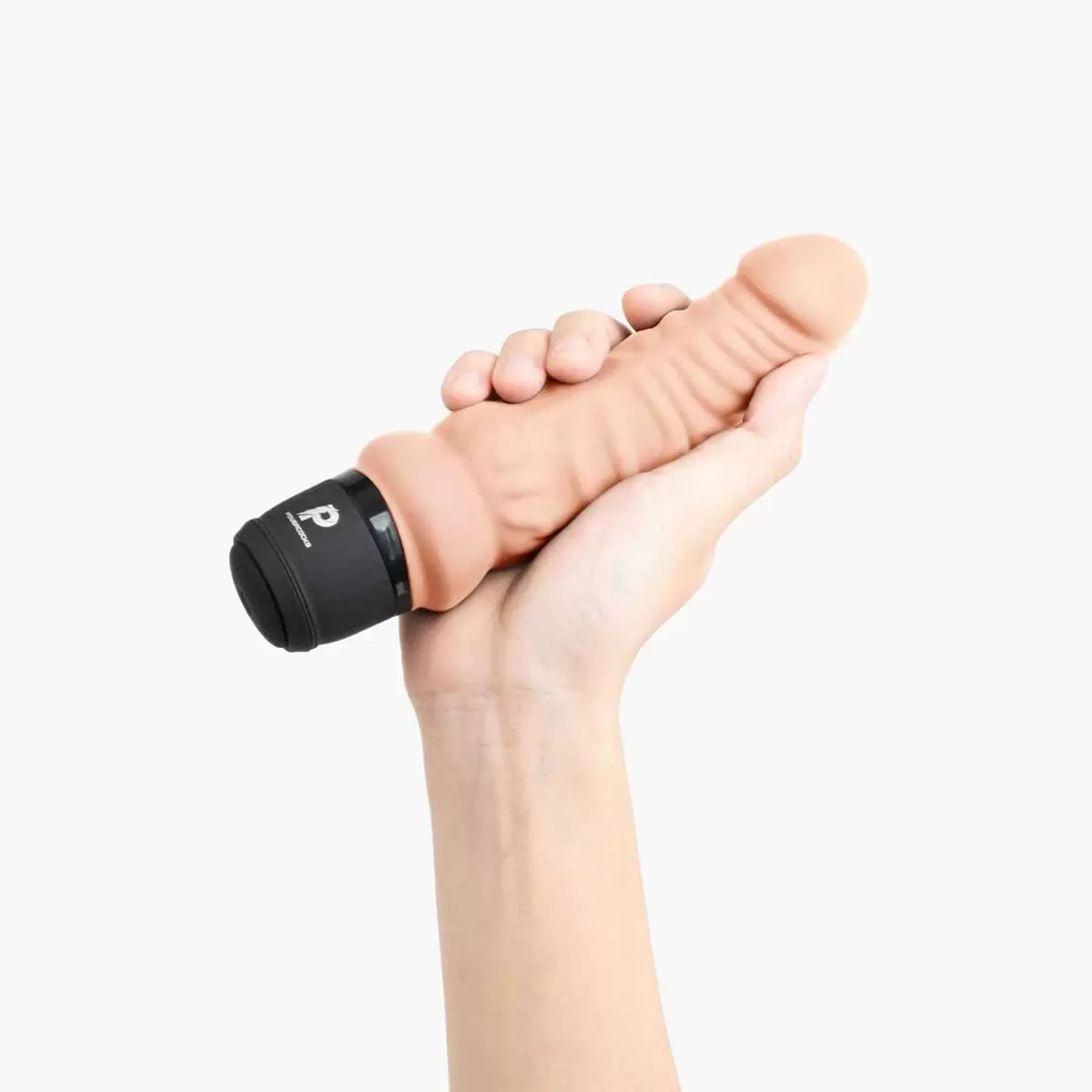 6.5″ Realistic Vibrator Black Flesh 6in 6.5in 6.5″ Realistic Vibrator Black Flesh 6in 6.5in