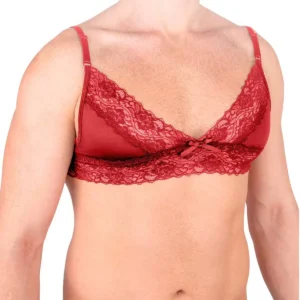 Red Mens Lace Garter Set Red Mens Lace Garter Set