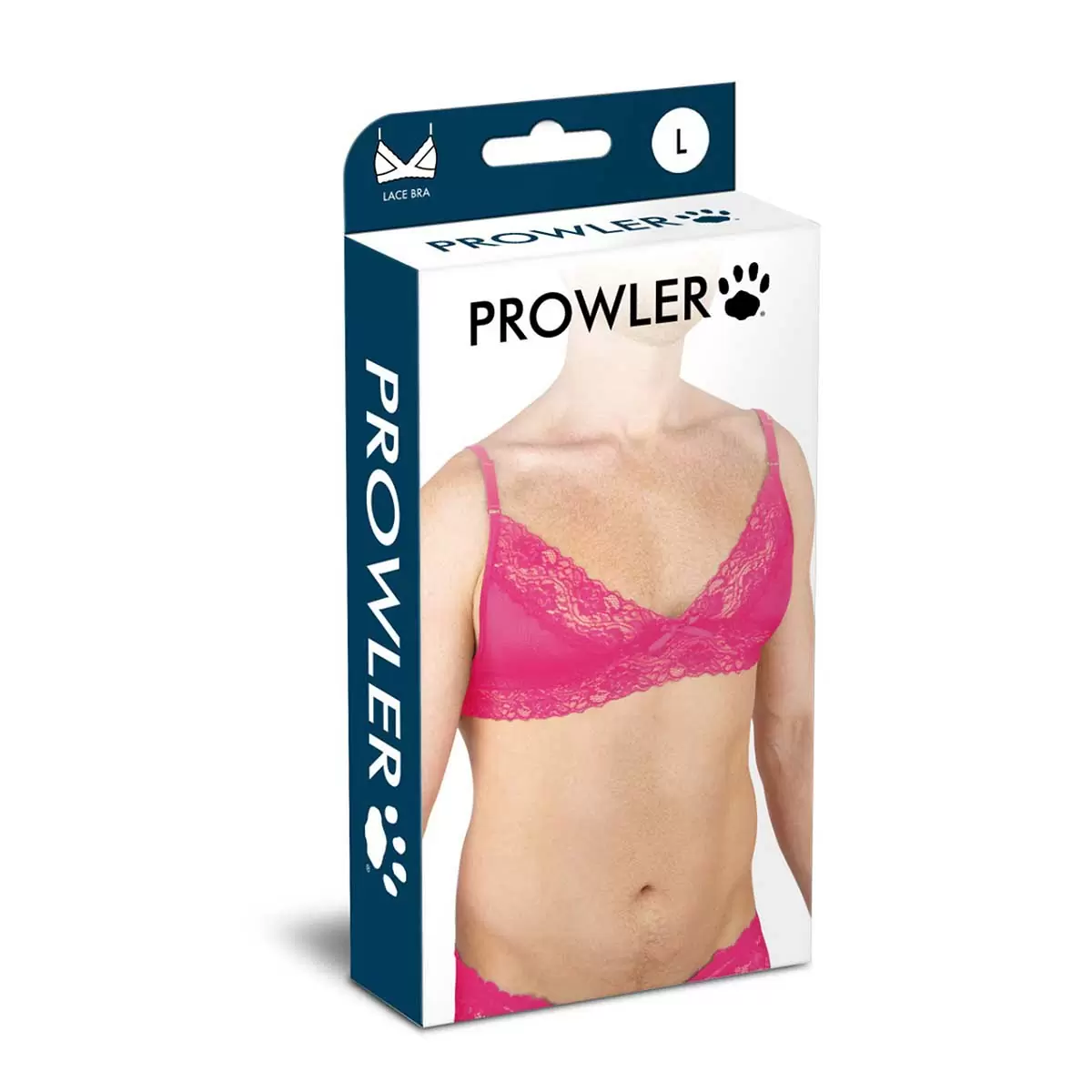 Mens Pink Lace Bra Mens Pink Lace Bra