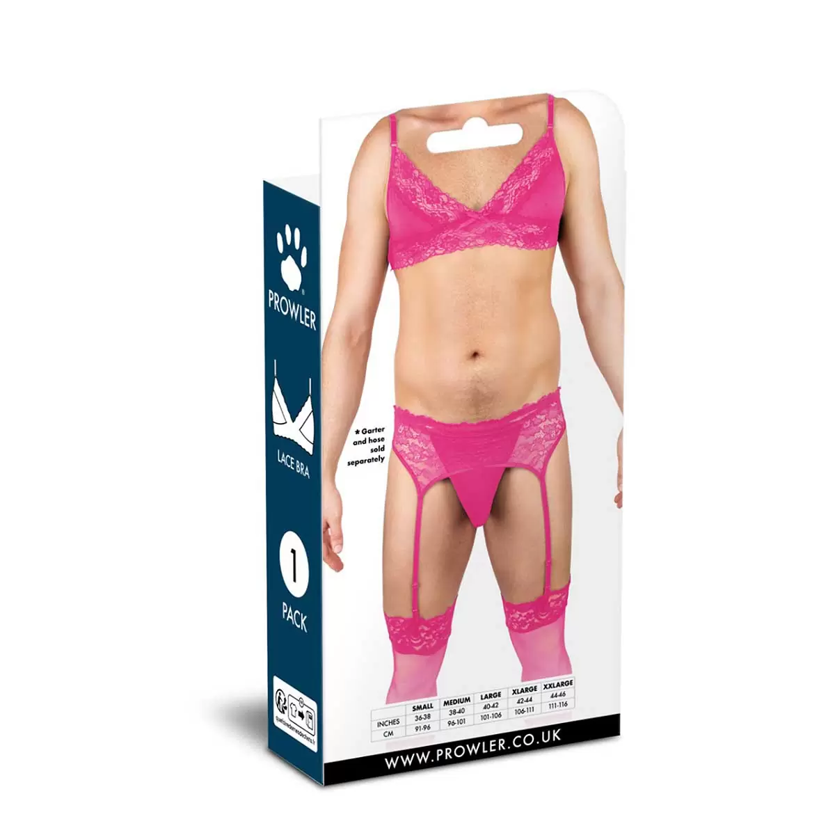 Mens Pink Lace Bra Mens Pink Lace Bra