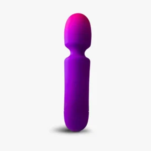 Glo-Girl Wand Vibrator Purple Pink Glo-Girl Wand Vibrator Purple Pink