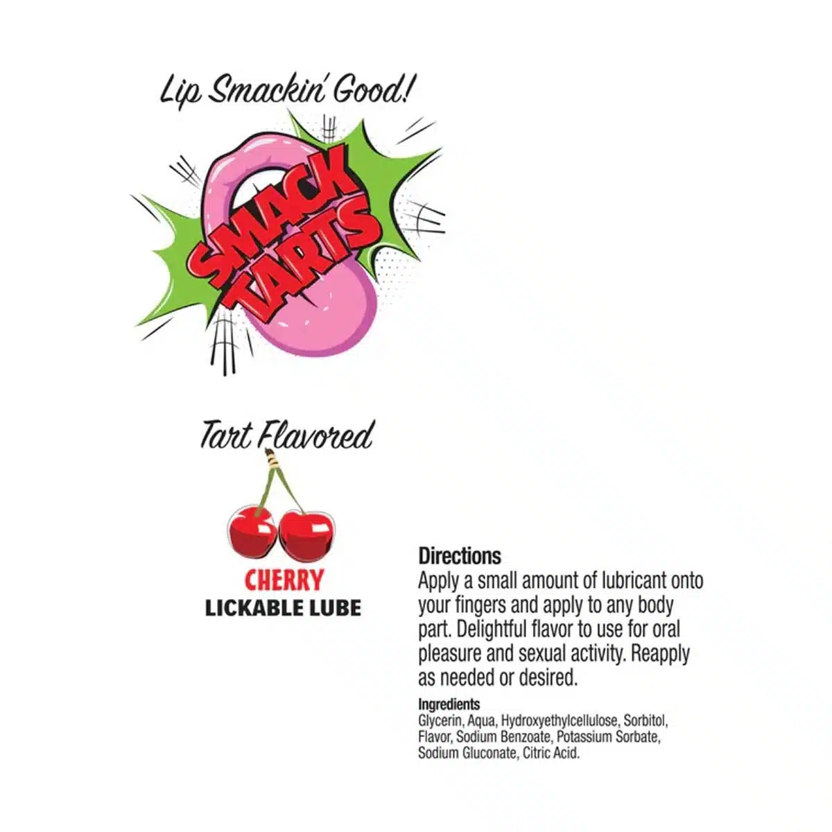 Tarts Lickable Lube 2oz Tarts Lickable Lube 2oz