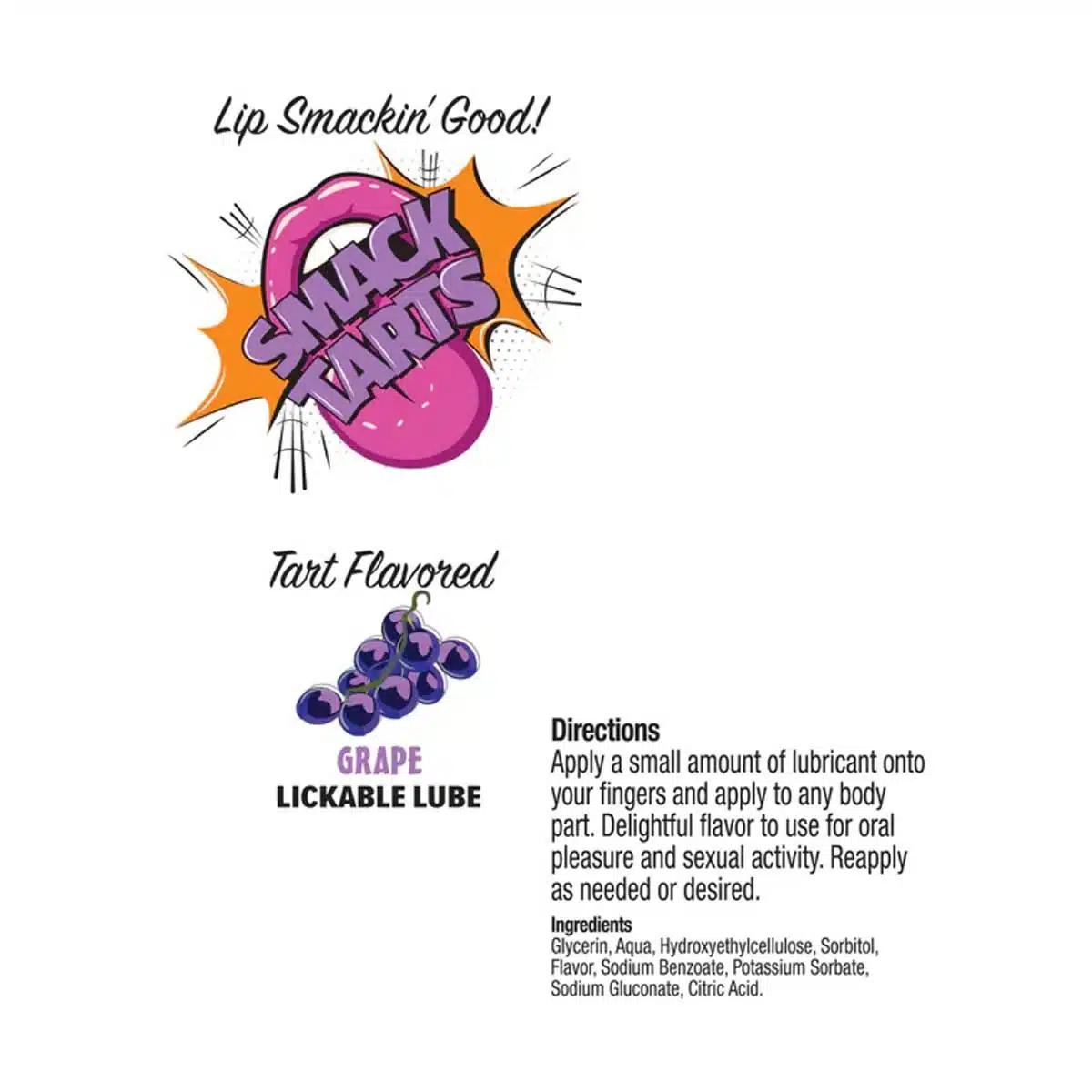 Tarts Lickable Lube 2oz Tarts Lickable Lube 2oz