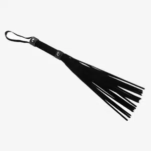 Short Suede Flogger Black Short Suede Flogger Black