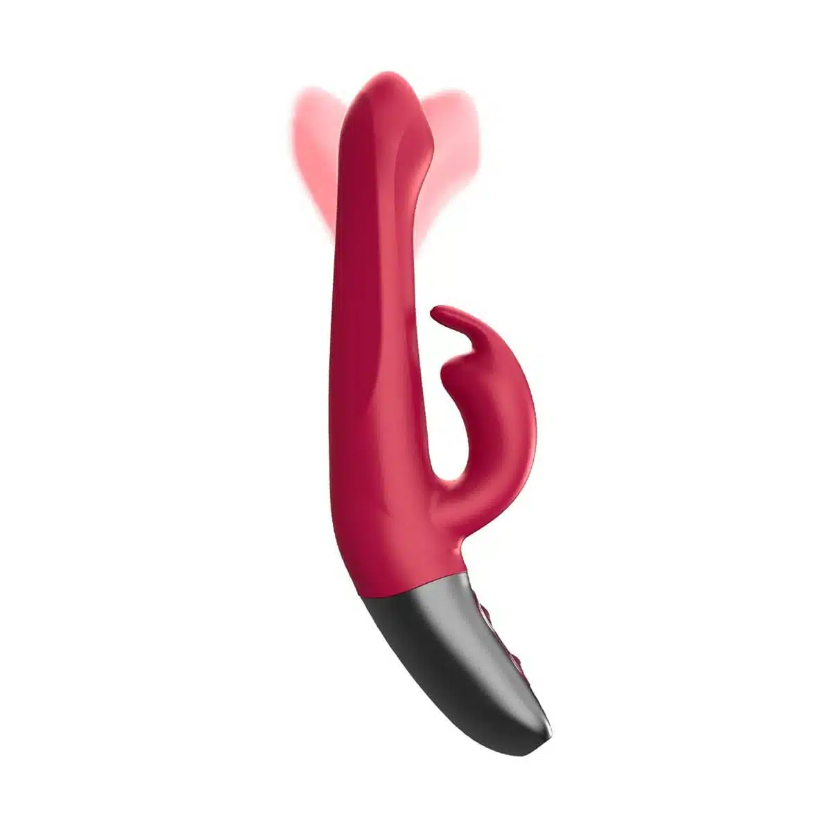 Rotating Rechargeable Rabbit With Clit Stimulation Pink Rotating Rechargeable Rabbit With Clit Stimulation Pink