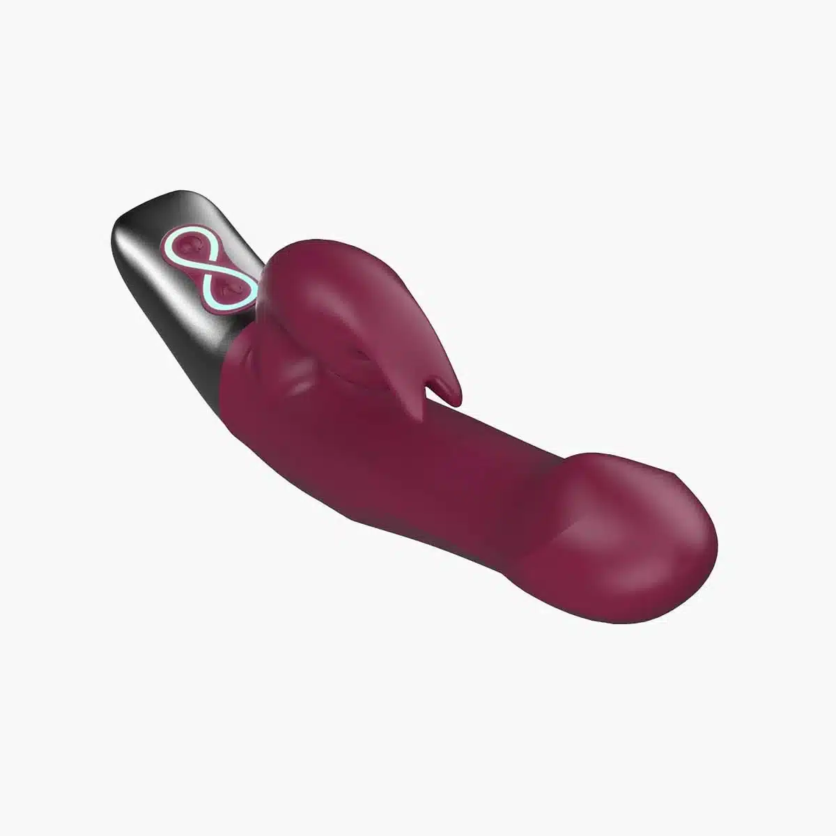 Rotating Rechargeable Rabbit With Clit Stimulation Pink Rotating Rechargeable Rabbit With Clit Stimulation Pink