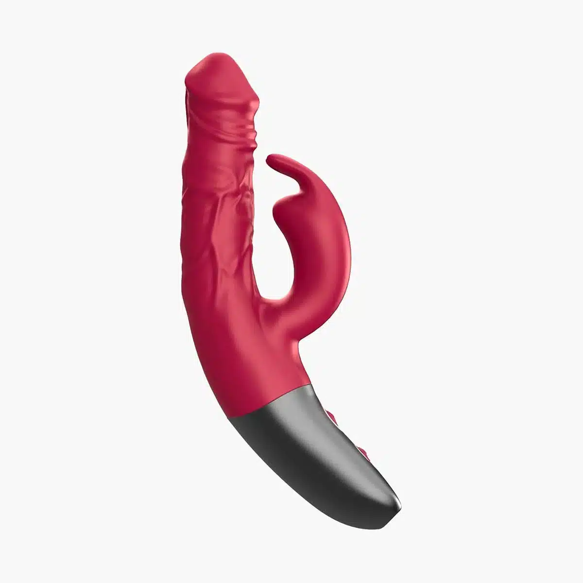 Rotating Rechargeable Rabbit With Clit Stimulation Pink Rotating Rechargeable Rabbit With Clit Stimulation Pink