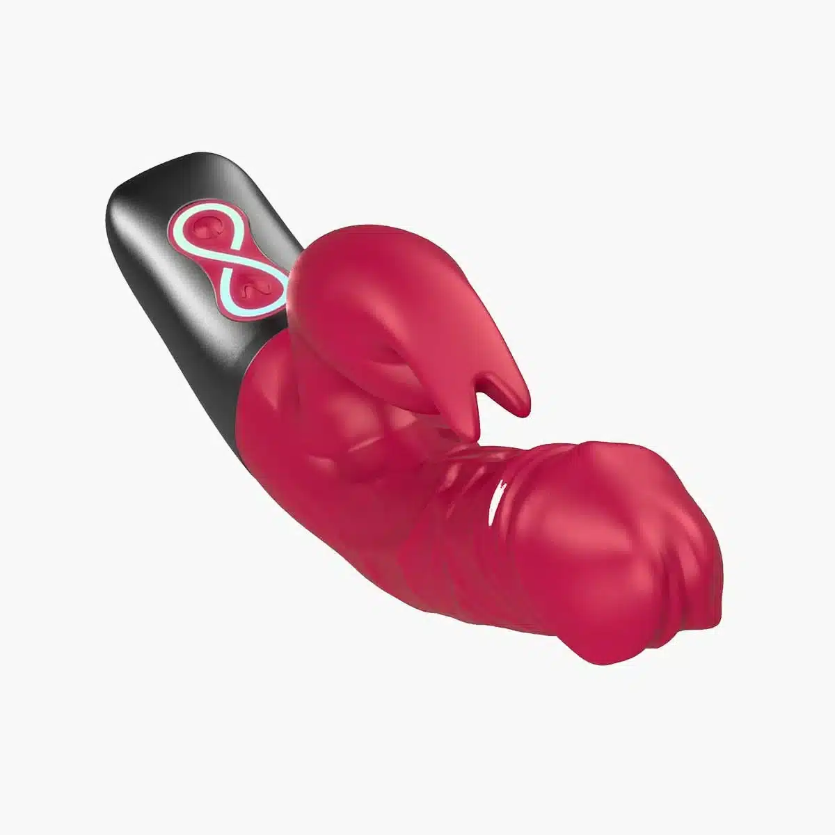 Rotating Rechargeable Rabbit With Clit Stimulation Pink Rotating Rechargeable Rabbit With Clit Stimulation Pink