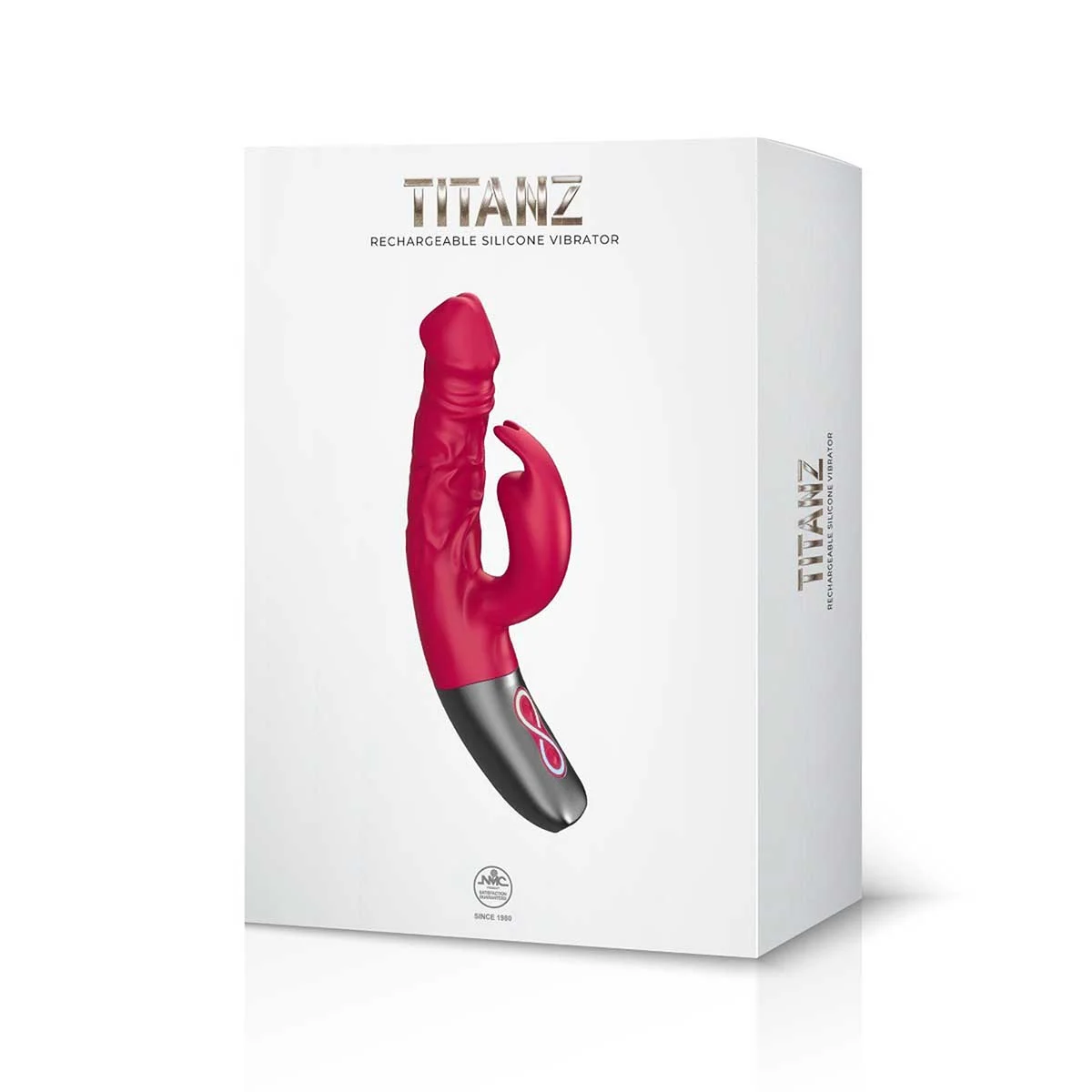 Rotating Rechargeable Rabbit With Clit Stimulation Pink Rotating Rechargeable Rabbit With Clit Stimulation Pink