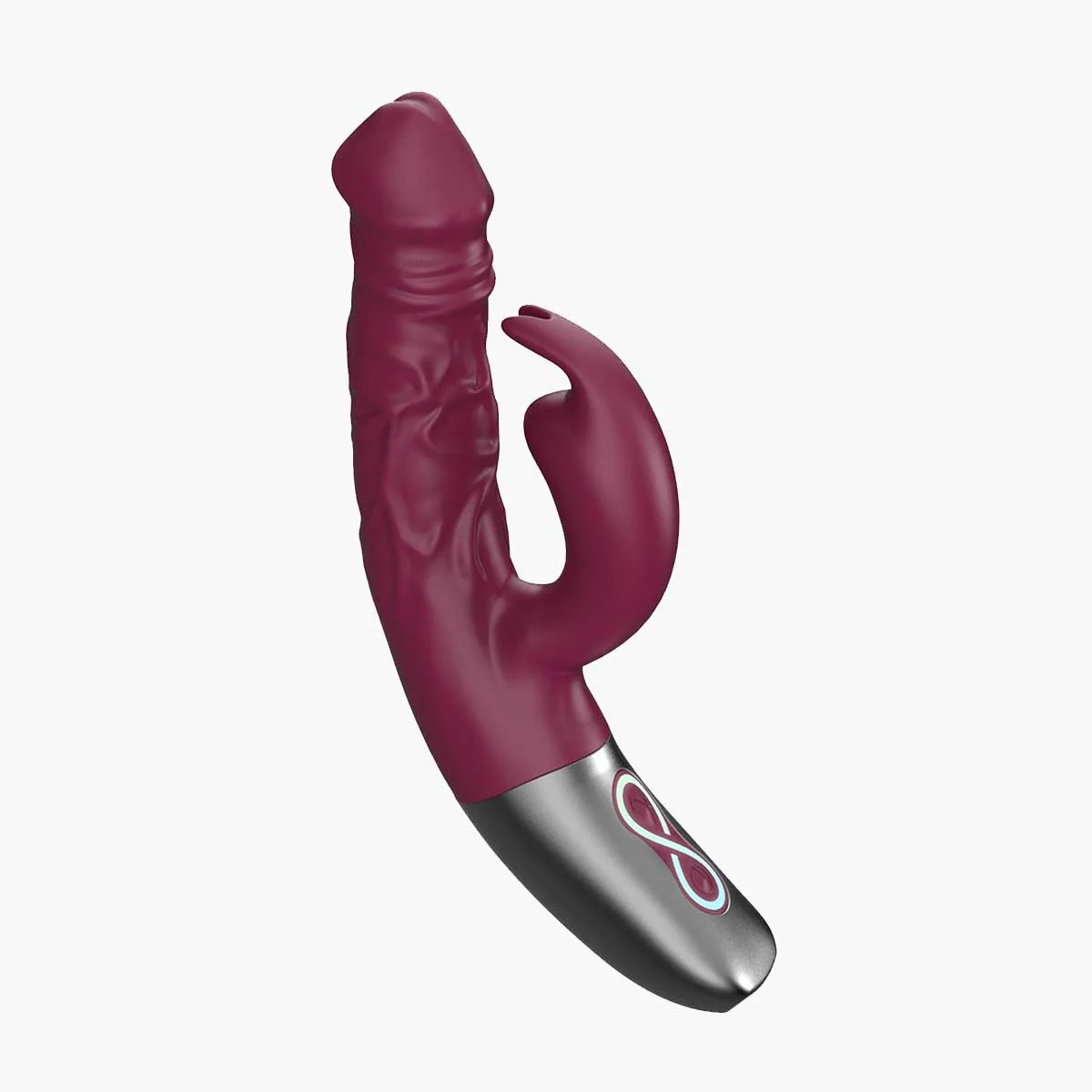 Rotating Rechargeable Rabbit With Clit Stimulation Pink Rotating Rechargeable Rabbit With Clit Stimulation Pink