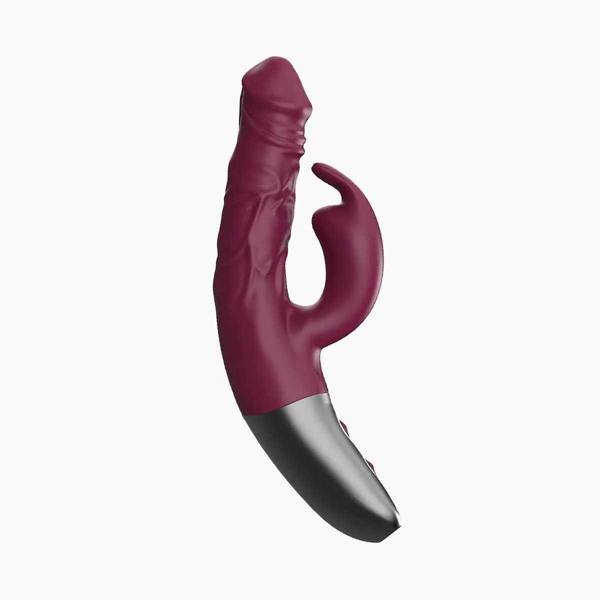 Rotating Rechargeable Rabbit With Clit Stimulation Pink Rotating Rechargeable Rabbit With Clit Stimulation Pink