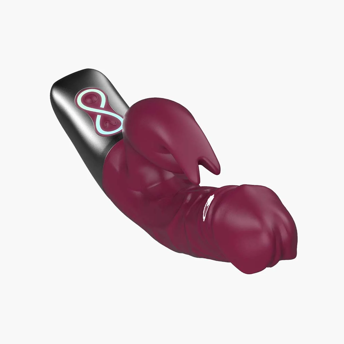 Rotating Rechargeable Rabbit With Clit Stimulation Pink Rotating Rechargeable Rabbit With Clit Stimulation Pink