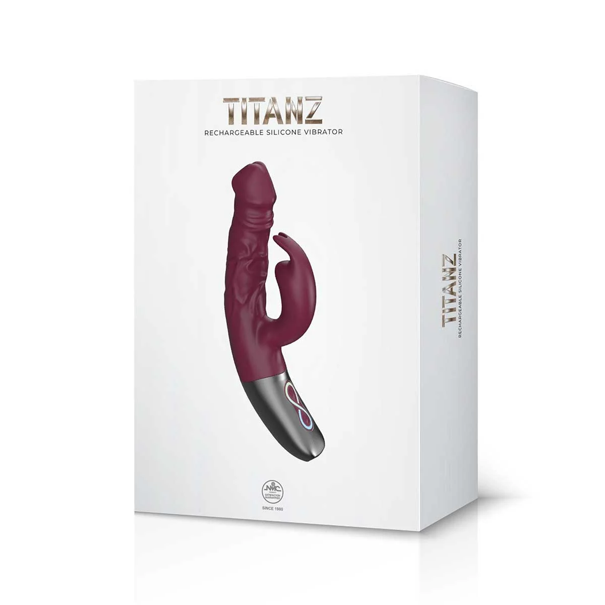 Rotating Rechargeable Rabbit With Clit Stimulation Pink Rotating Rechargeable Rabbit With Clit Stimulation Pink