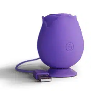 Pick Me Rose Suction Vibrator Purple Pick Me Rose Suction Vibrator Purple