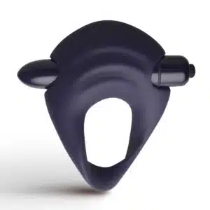 Hold Me Vibrating Cock Ring Navy Blue Hold Me Vibrating Cock Ring Navy Blue