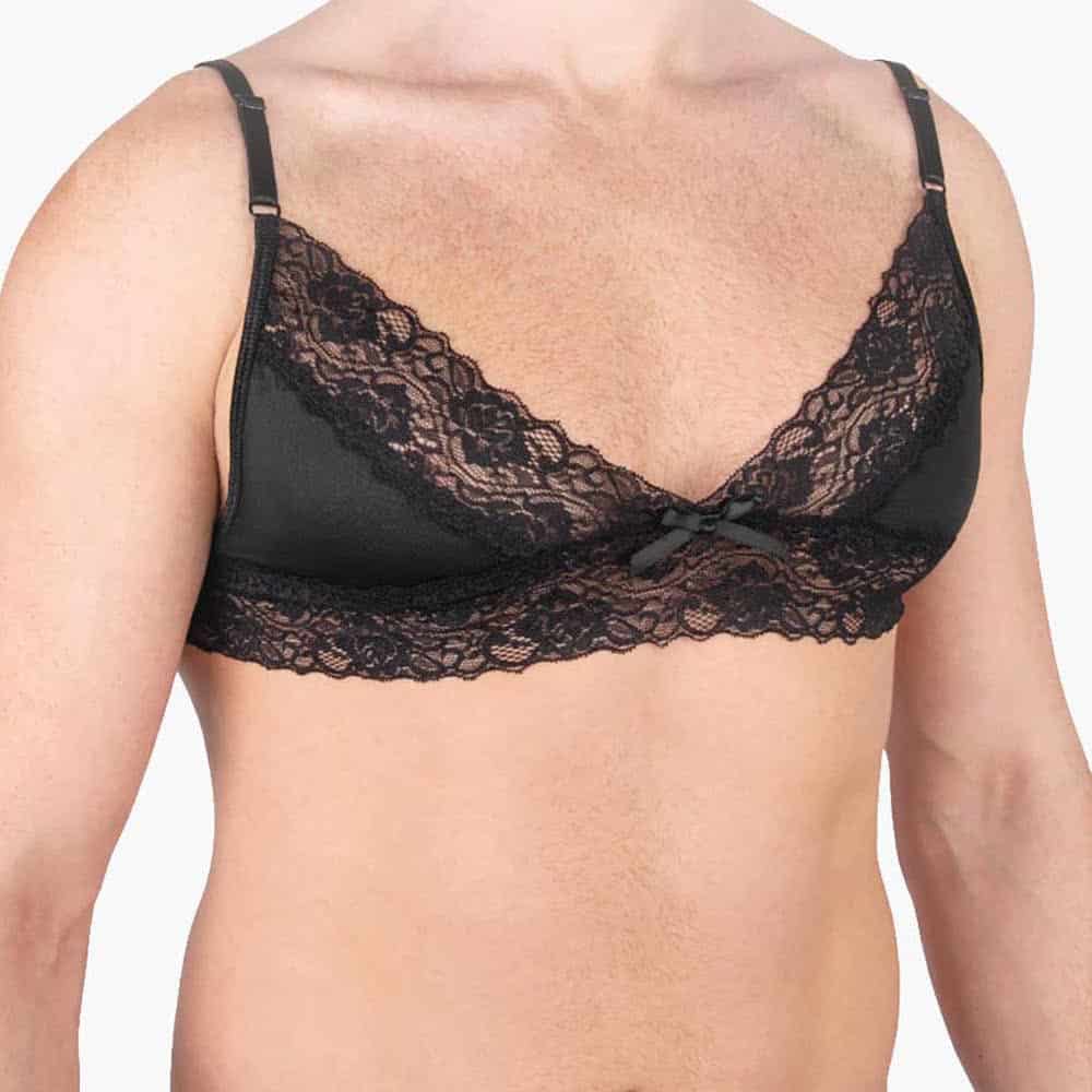 Prowler Spitzen-BH | Sexy asslose Unterwäsche Dessous für Herren - Bild 4 von 8